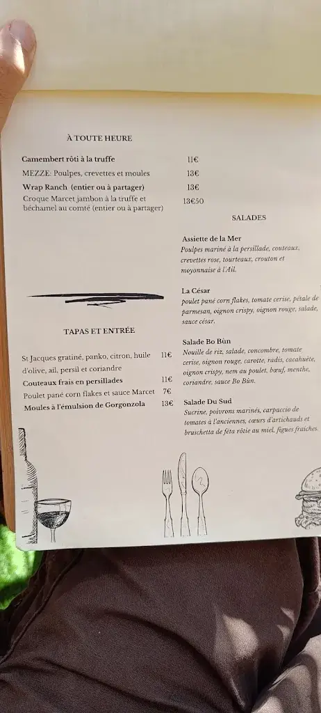 Menu_Chez Marcet - Maitre Restaurateur_Seyssins_image_4