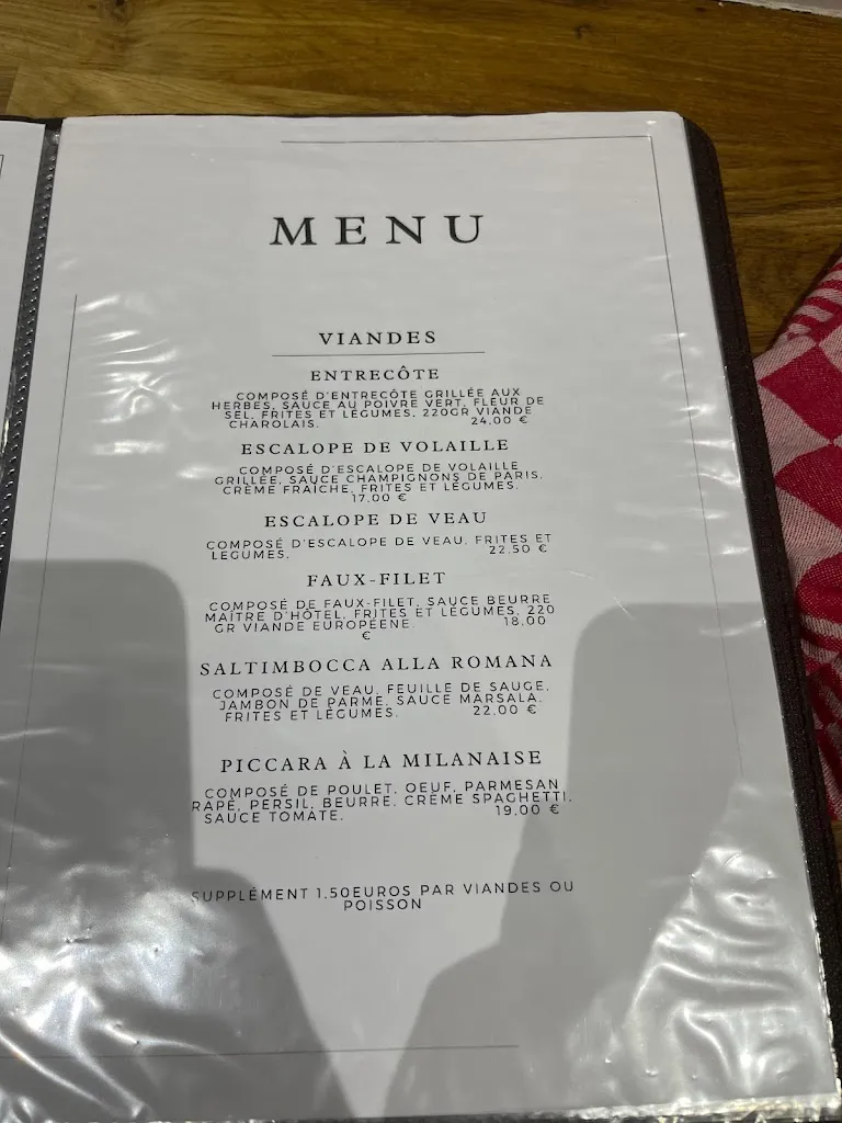 Menu_Restaurant Pizzeria La table Meli_Annemasse_image_1