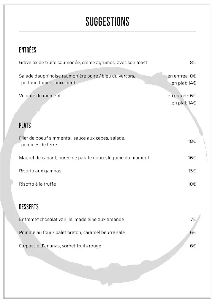 Menu_Evasion Bar & Restaurant_Seyssins_image_1