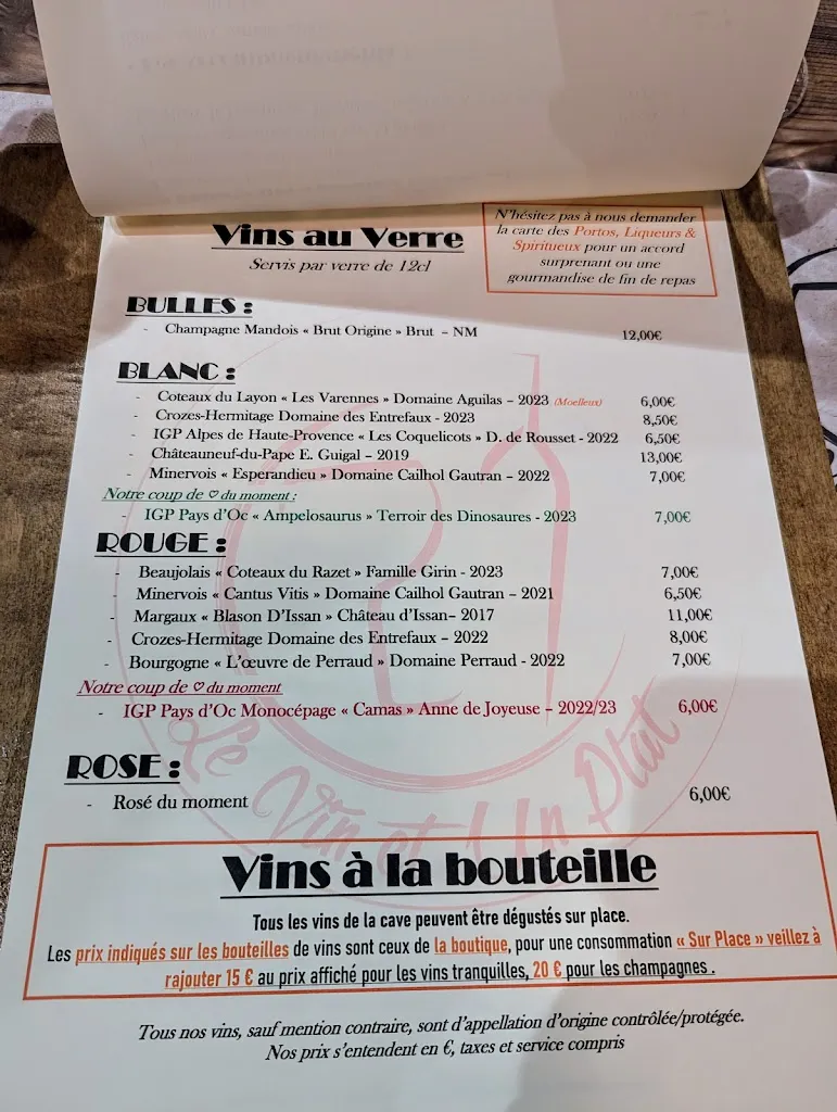 Menu_Le Vin et un Plat (21plat) - Tassin_Tassin-la-Demi-Lune_image_2