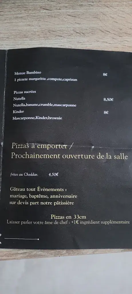 Menu_Pizzeria la grotte_Taulignan_image_2