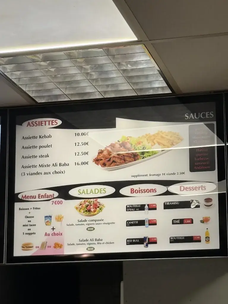 Menu_Kebab Ali Baba_Seyssinet-Pariset_immagine_2