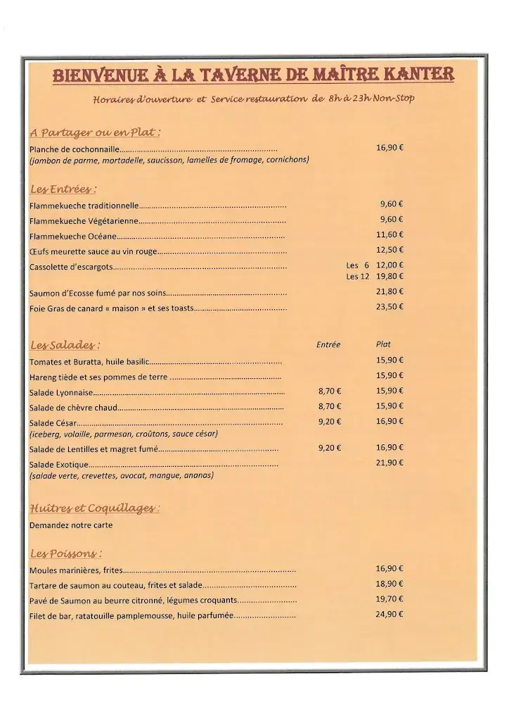 Menu_La Taverne d'Annemasse_Annemasse_image_3