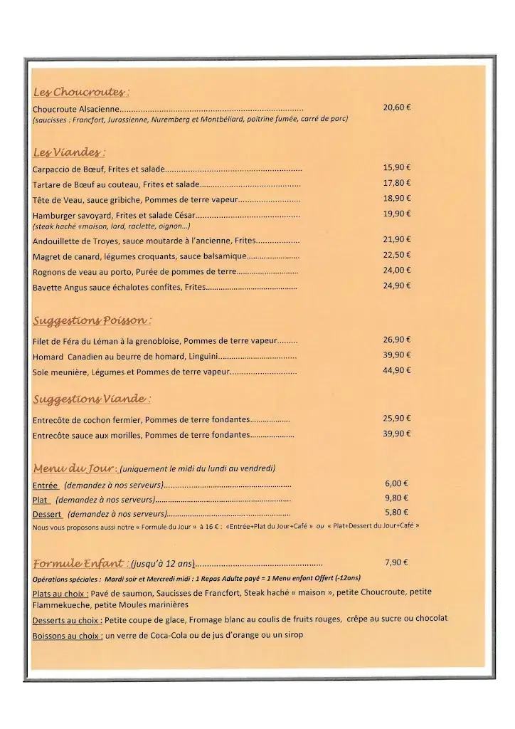 Menu_La Taverne d'Annemasse_Annemasse_image_4