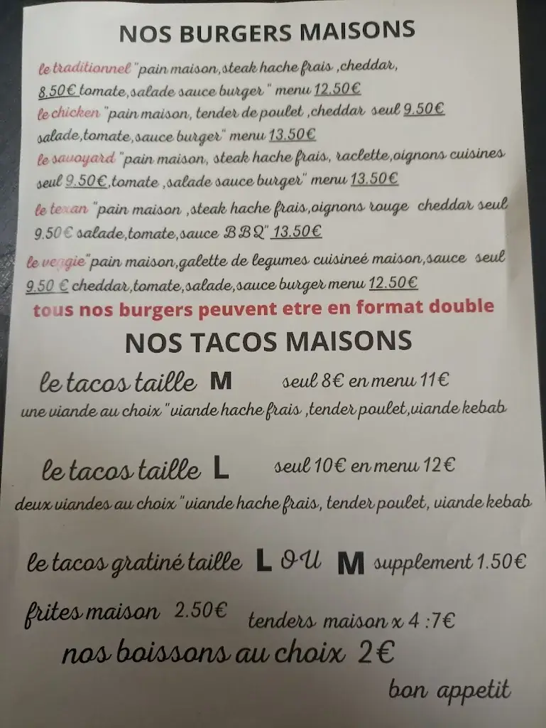 Menu_Les délices de Marie vs foodtruck_Tencin_image_1