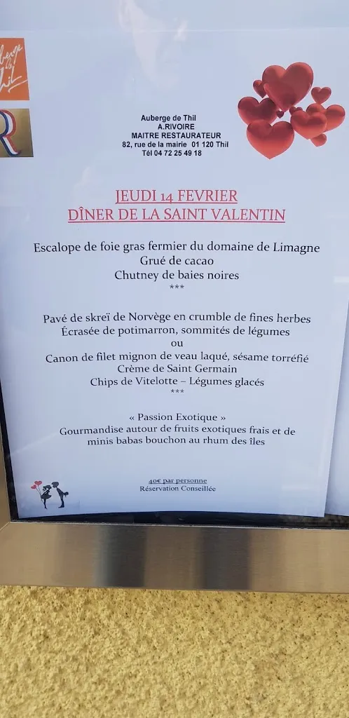 Menü_Auberge de Thil_Thil_Bild_4