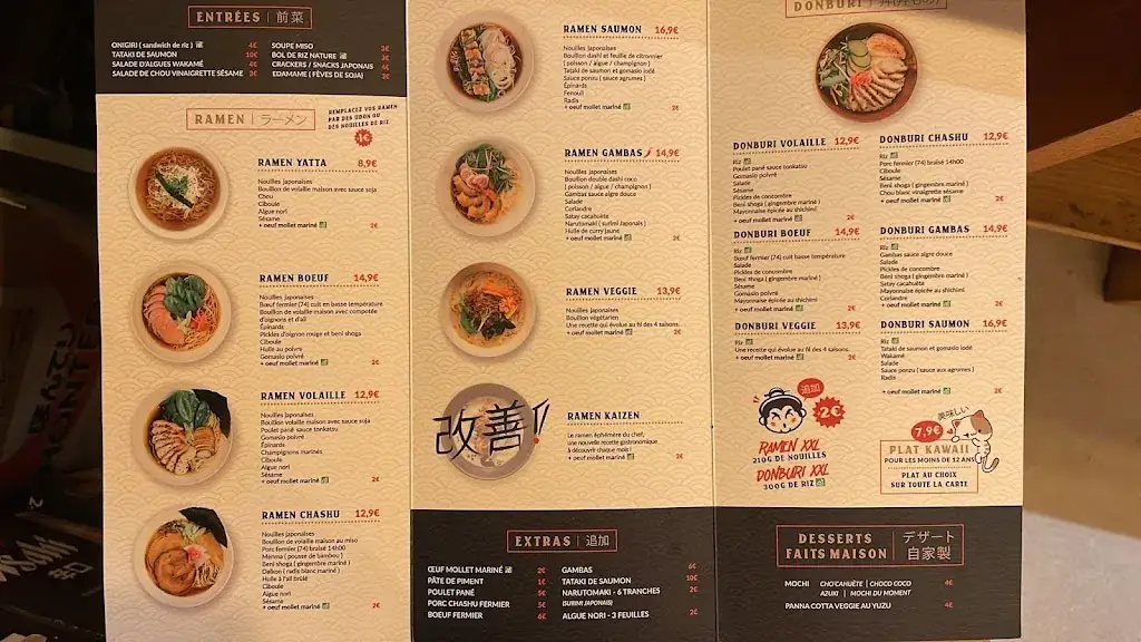 Menu_Yatta ! Ramen Annemasse_Annemasse_immagine_1