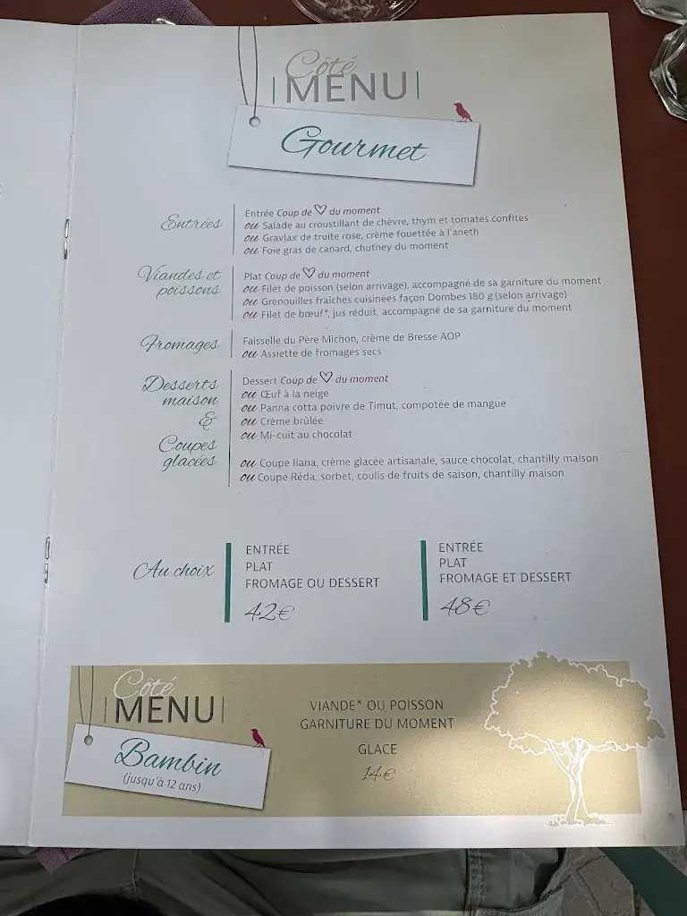 Menu_Coté Saône_Thoissey_image_1