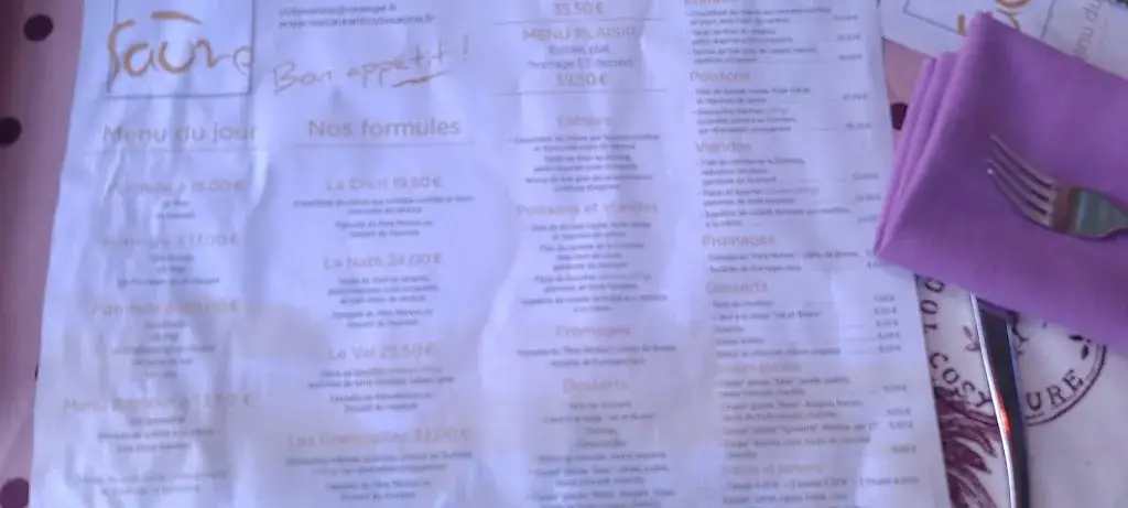 Menu_Coté Saône_Thoissey_image_4