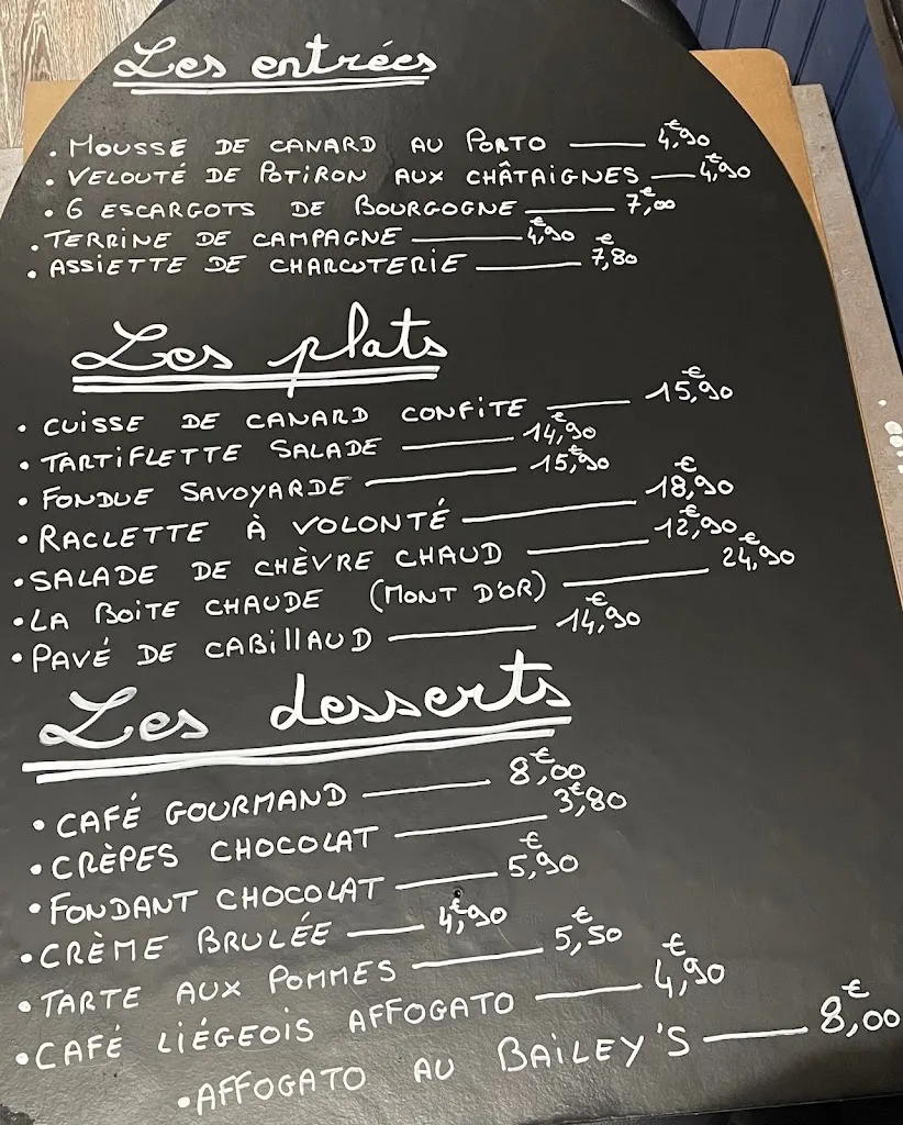 Menü_Restaurant Bar Pub Le Bon Coin_Thoissey_Bild_2