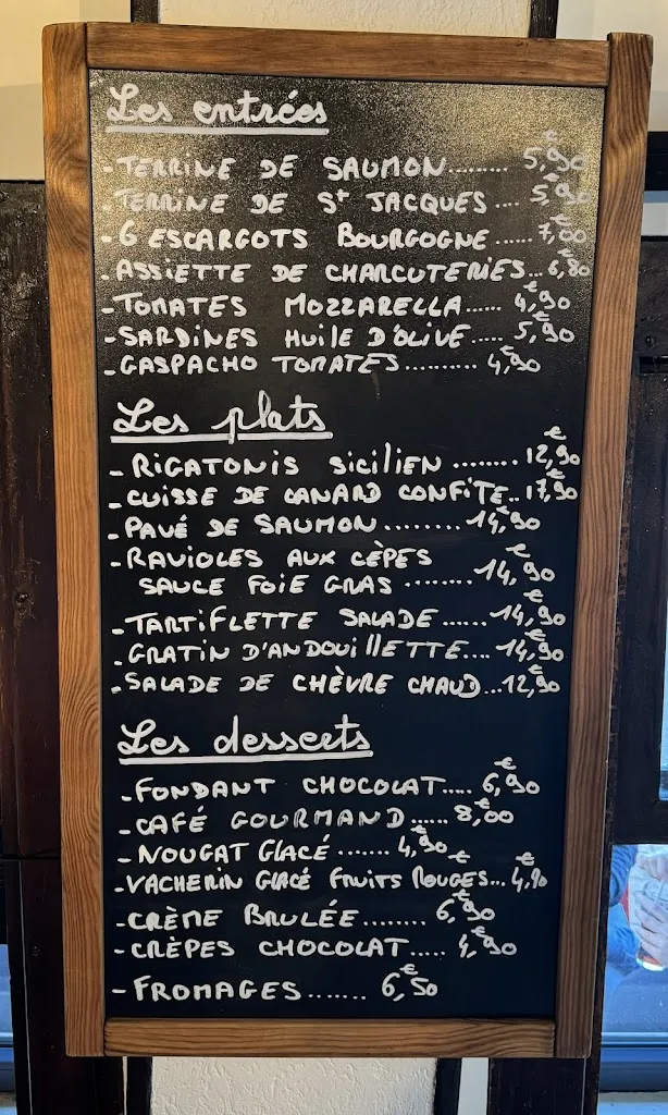 Menü_Restaurant Bar Pub Le Bon Coin_Thoissey_Bild_3