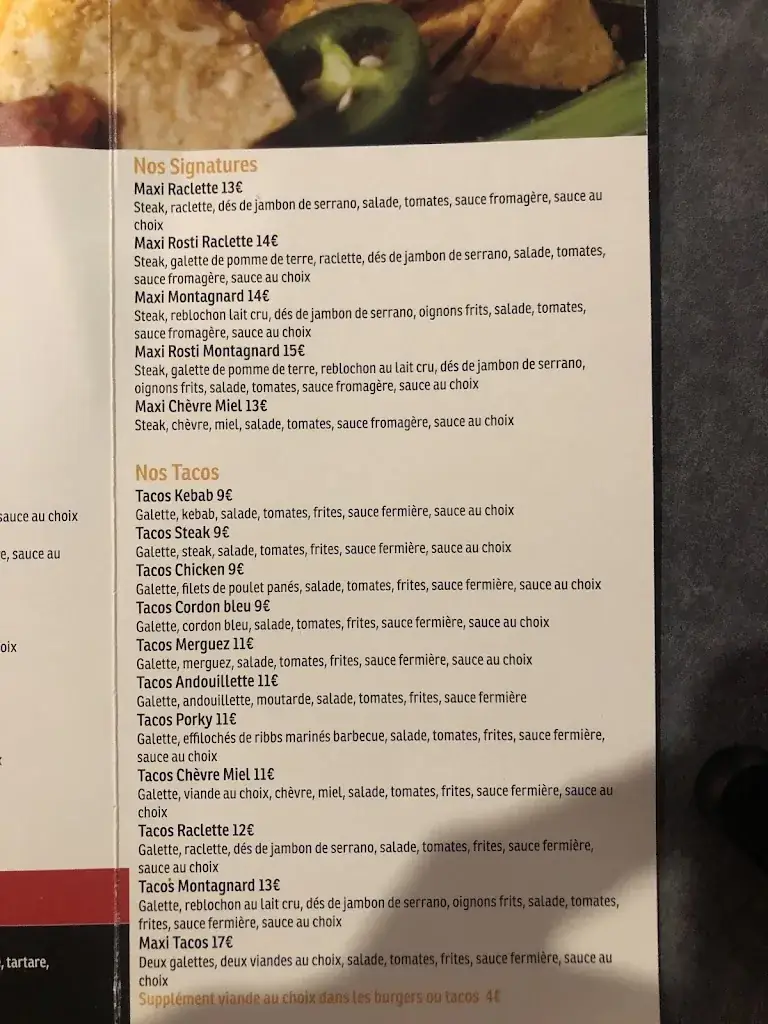 Menü_Burger's Café_Thoissey_Bild_4