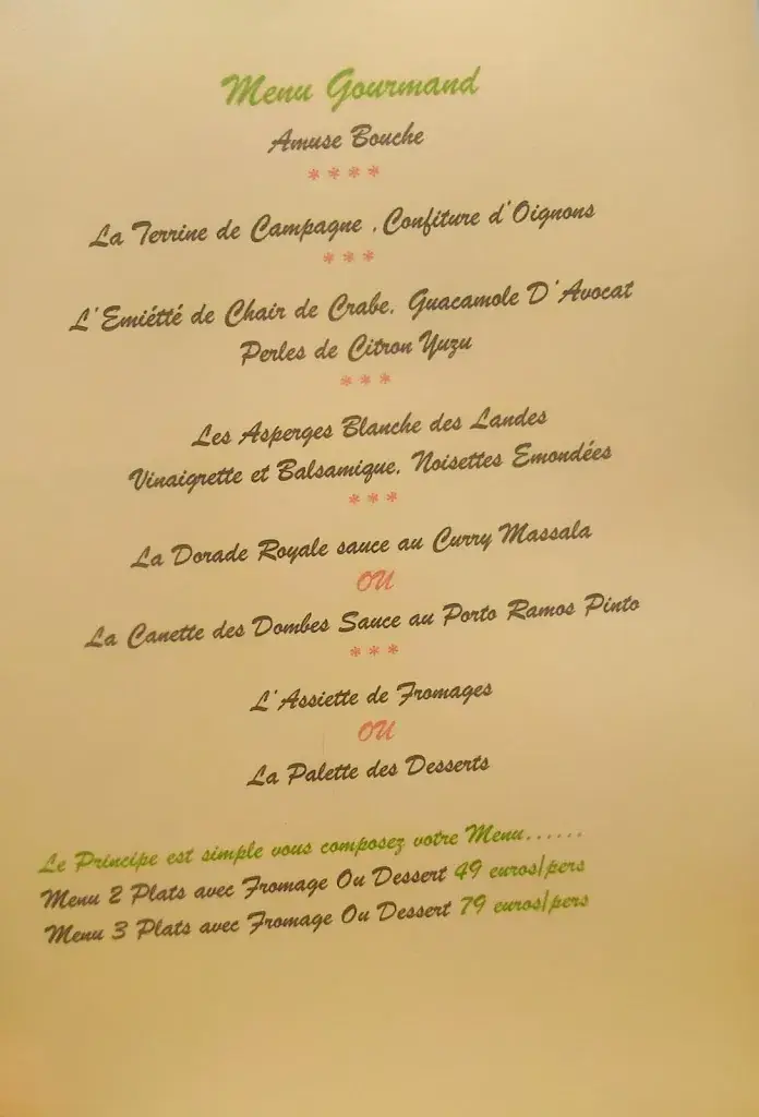 Menu_Restaurant Bistrot Le Petit Cep_Thoiry_image_4