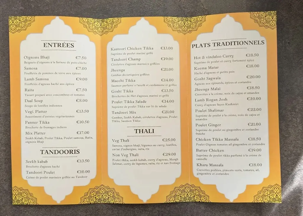 Menu_Keshav House_Thoiry_image_2