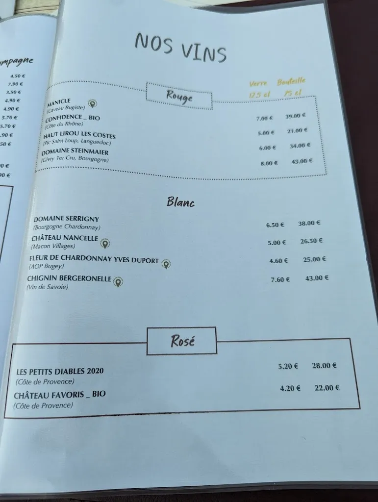 Menu_Le Bistrot du Mont Blanc_Thoiry_image_3