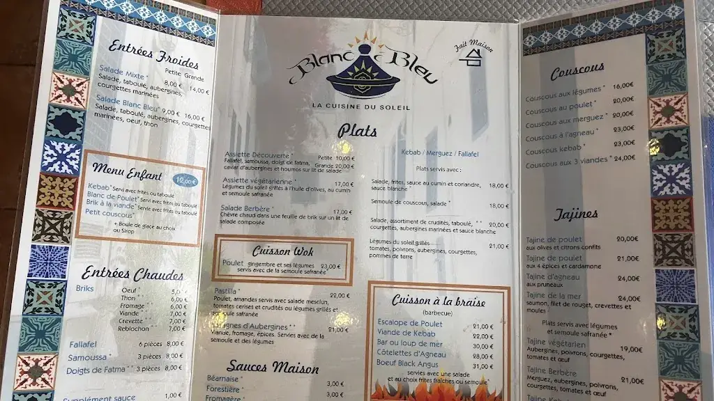 Menu_Restaurant Blanc-Bleu_Annemasse_immagine_1