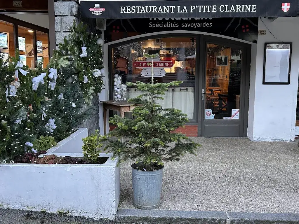 La p'tite clarine restaurante en Samoëns