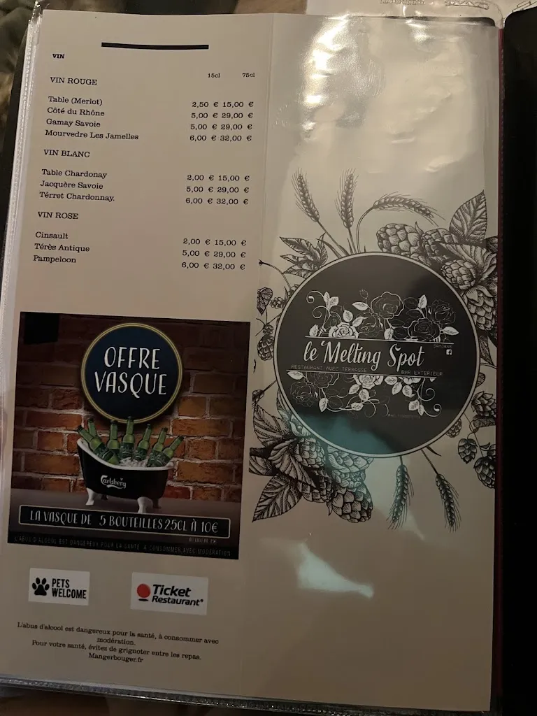Menu_Melting Spot_Samoëns_imagen_2