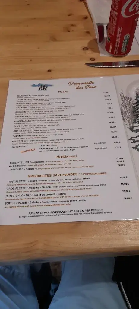 Menu_Demoiselle des Saix_Samoëns_image_4