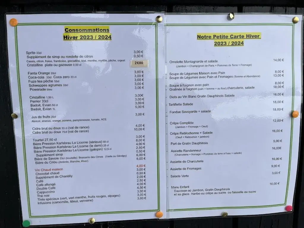 Menu_Le Relais des Vallées_Verchaix_image_1