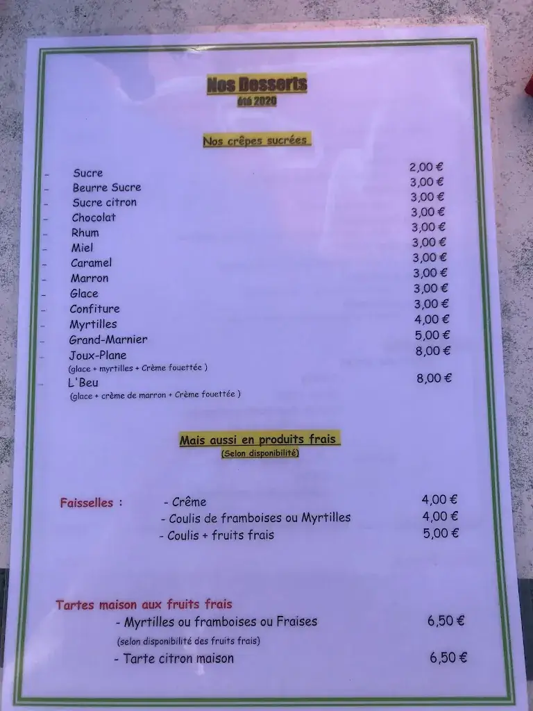 Menu_Le Relais des Vallées_Verchaix_image_4