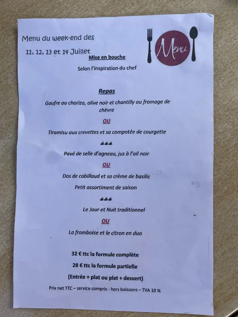 Menu_Restaurant A la source_Journans_image_1