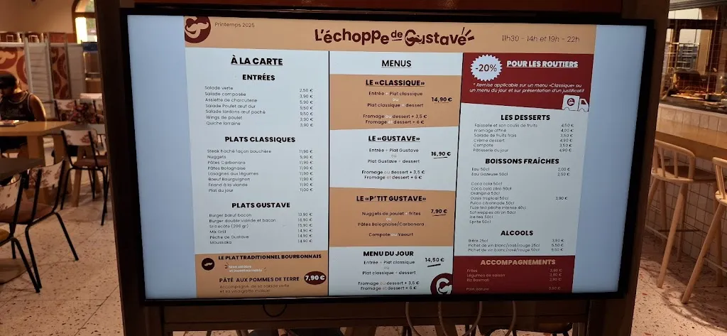 L'échoppe de Gustave ristorante a Toulon-sur-Allier