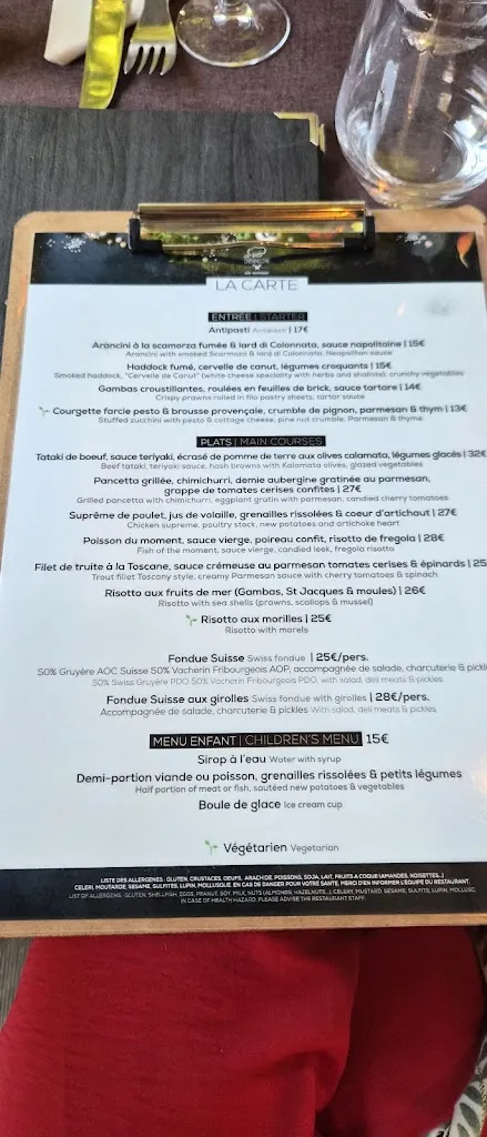 Menu_LA CREMAILLERE Taninges_Taninges_image_4