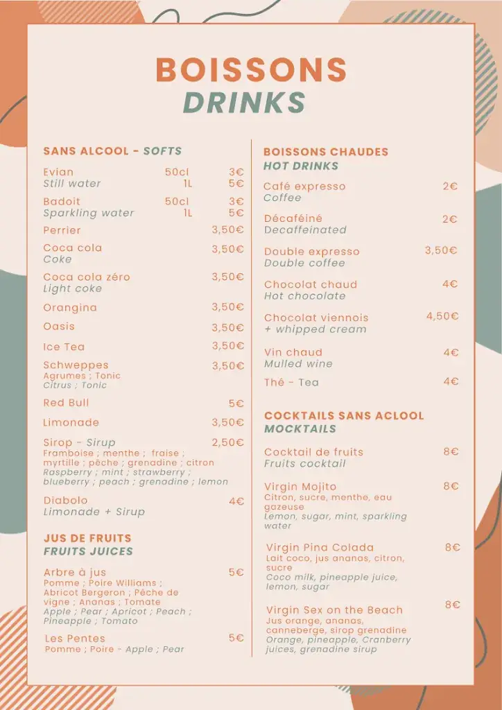 Menu_Les Terrasses du Mont Blanc | Restaurant_Taninges_image_4