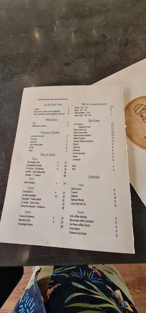 Menu_Café Ernesto_Annemasse_image_4