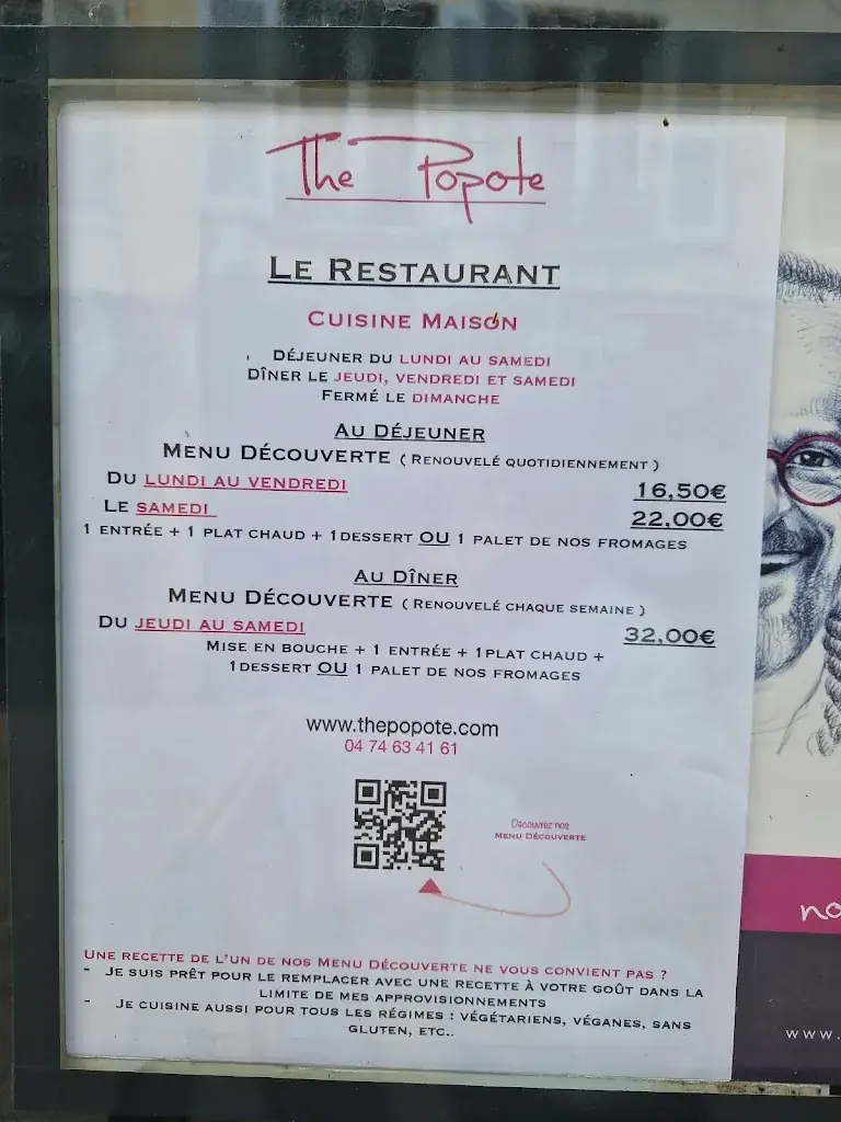 Menu_The Popote_Tarare_image_3