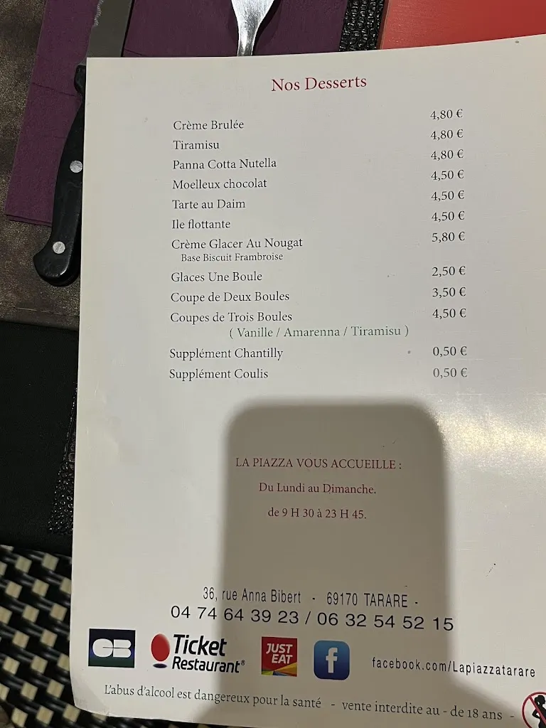 Menu_La Piazza_Tarare_image_4