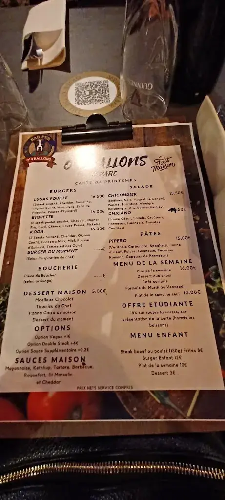 Menu_O'4 BALLONS_Tarare_image_4