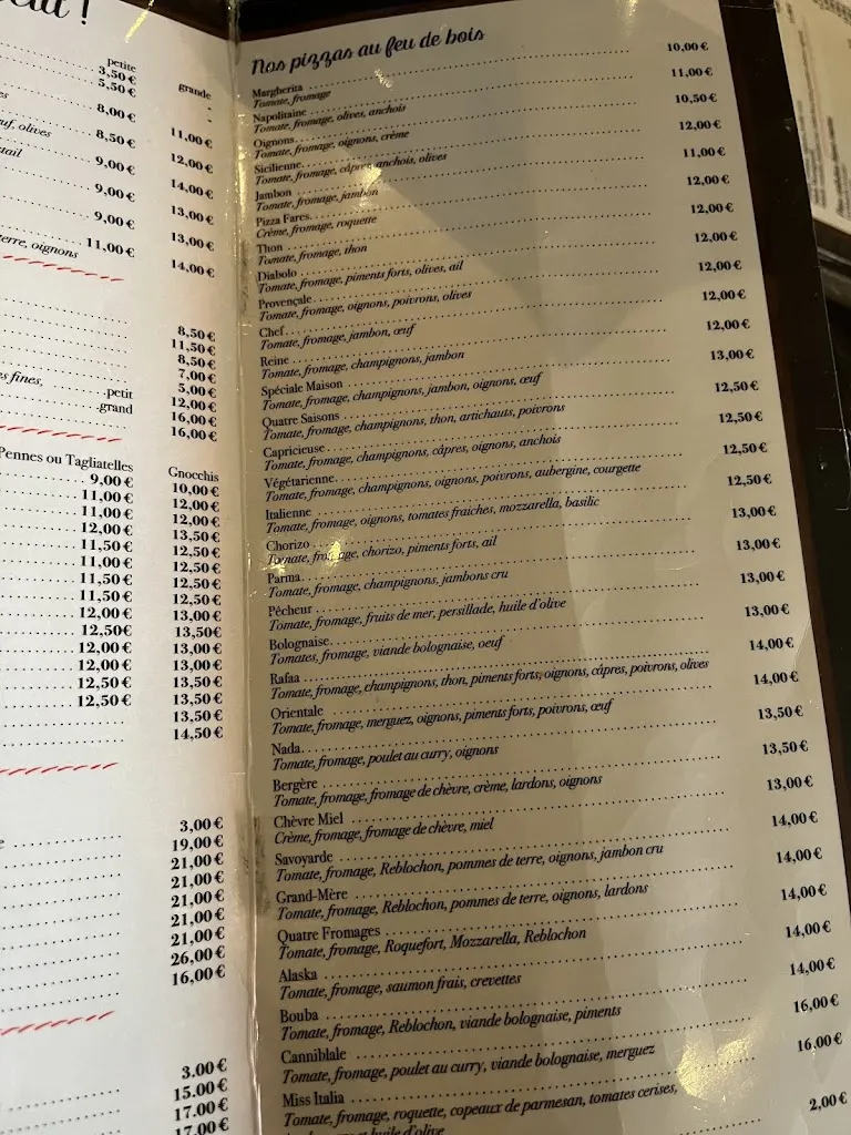 Menu_O Sole Mio - Restaurant Annemasse_Annemasse_immagine_4
