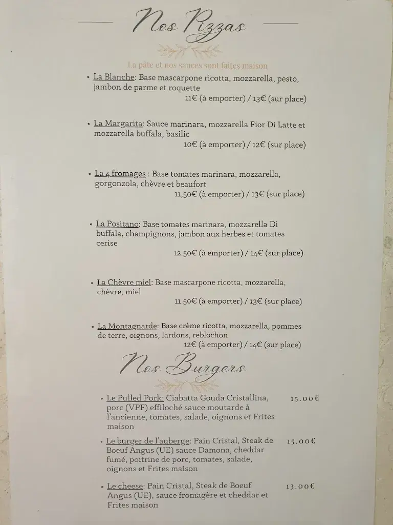 Menu_Auberge de l’Arche_Vindry-sur-Turdine_image_1