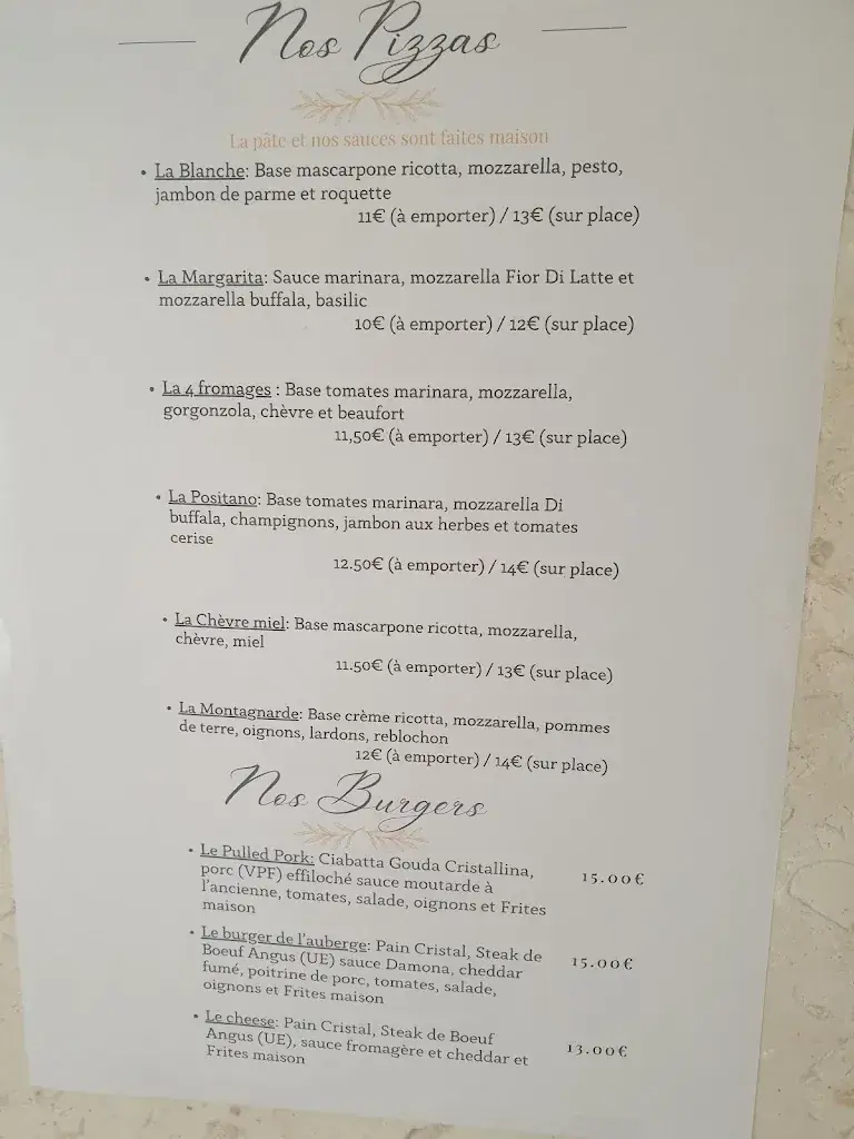 Menu_Auberge de l’Arche_Vindry-sur-Turdine_image_2