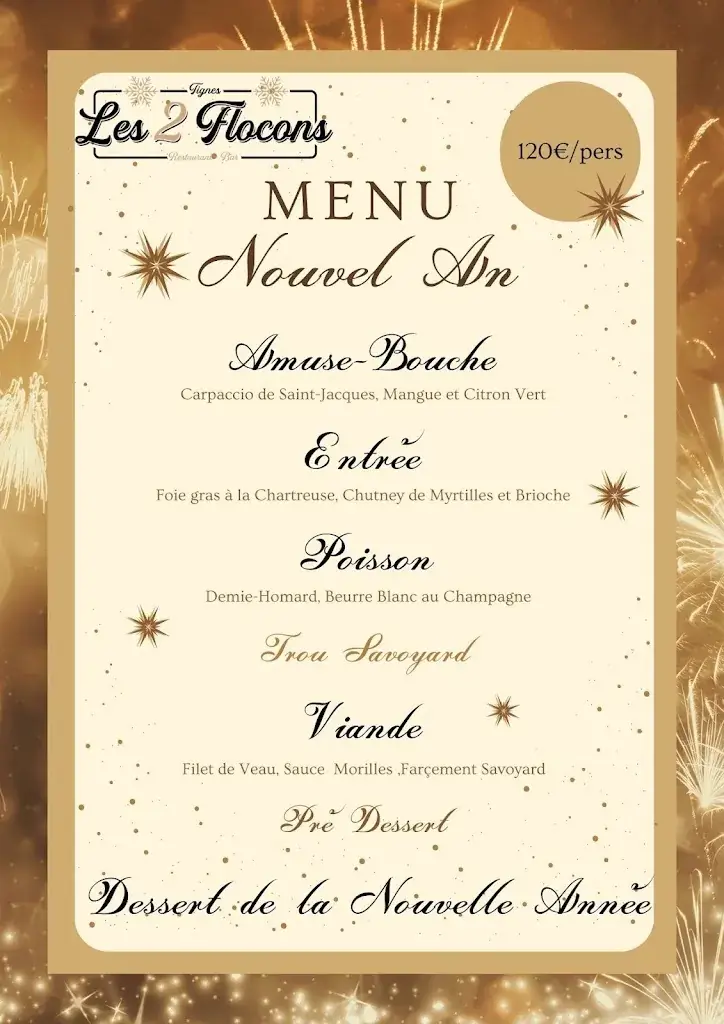 Menu_Les 2 Flocons_Tignes_image_2