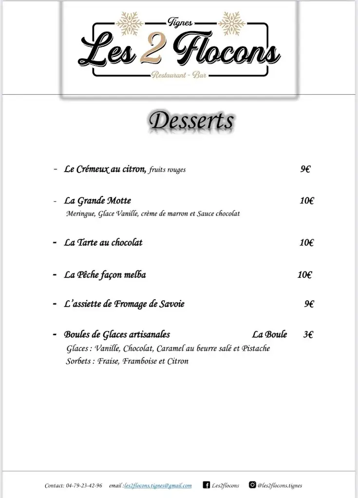 Menu_Les 2 Flocons_Tignes_image_4
