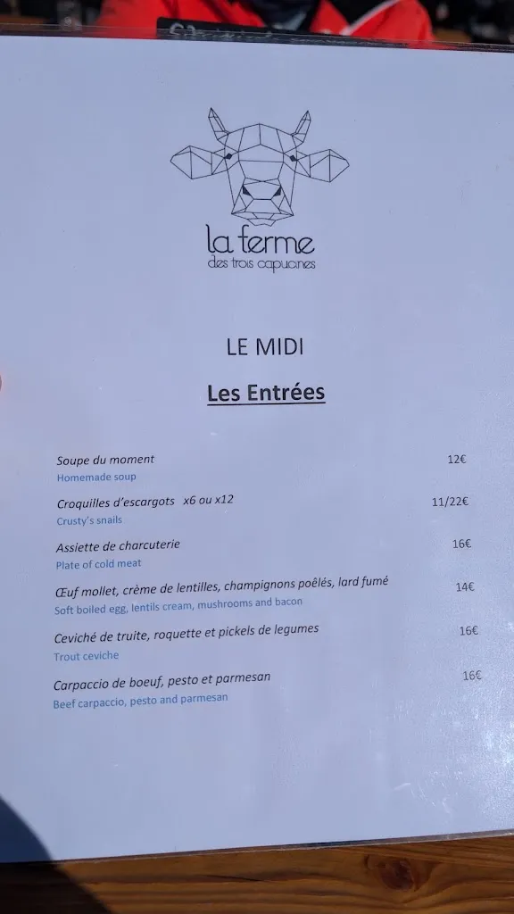 Menu_La Ferme des 3 Capucines_Tignes_image_2