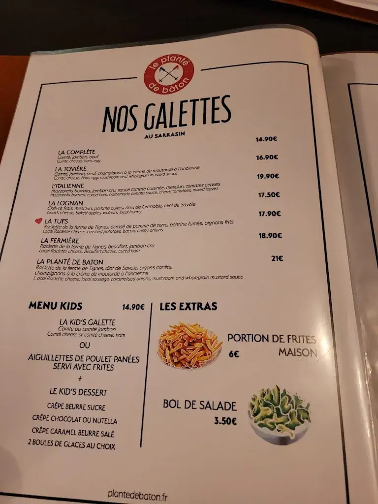 Menu_Le Planté de Bâton_Tignes_image_1