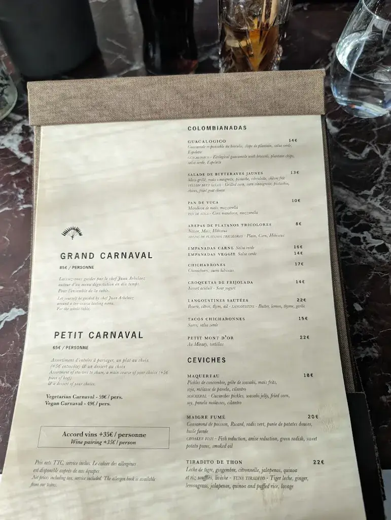 Menu_Bazurto Tignes - Festive Restaurant by Juan Arbelaez_Tignes_image_2