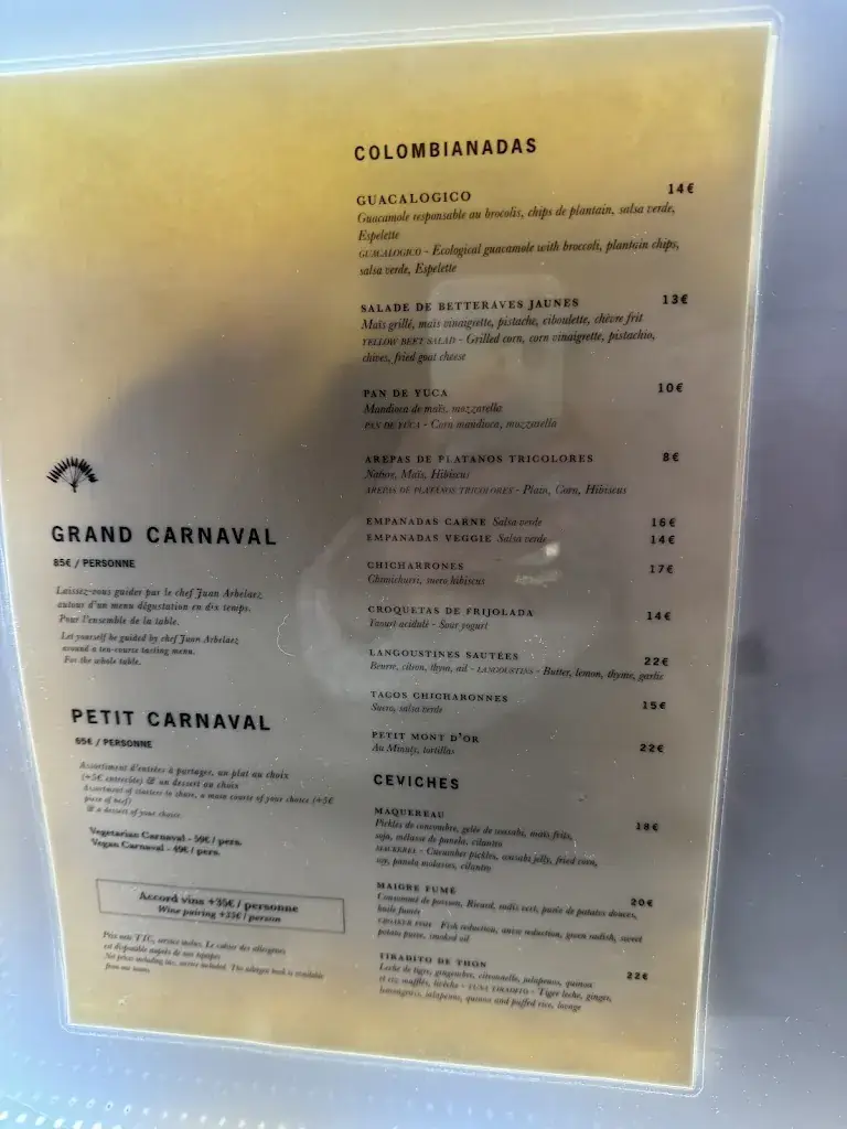 Menu_Bazurto Tignes - Festive Restaurant by Juan Arbelaez_Tignes_image_3