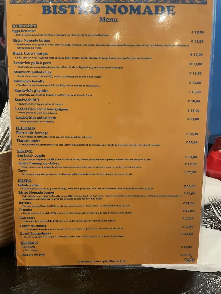 Menu_Bistro Nomade_Tignes_immagine_1