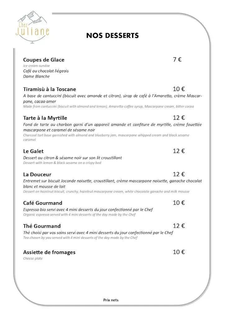 Menu_Chez Juliane_Tignes_image_2