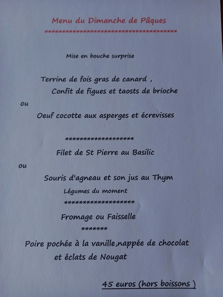 Menu_Hôtel Restaurant Relais de Costebelle_Tulette_image_3