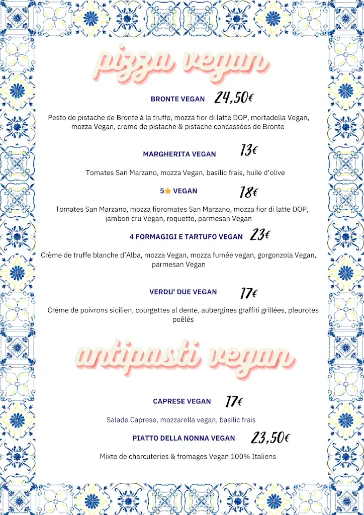 Menu_🥇🏆 NONNA - Ristorante & Pizzeria Napolitaine_Annemasse_image_2