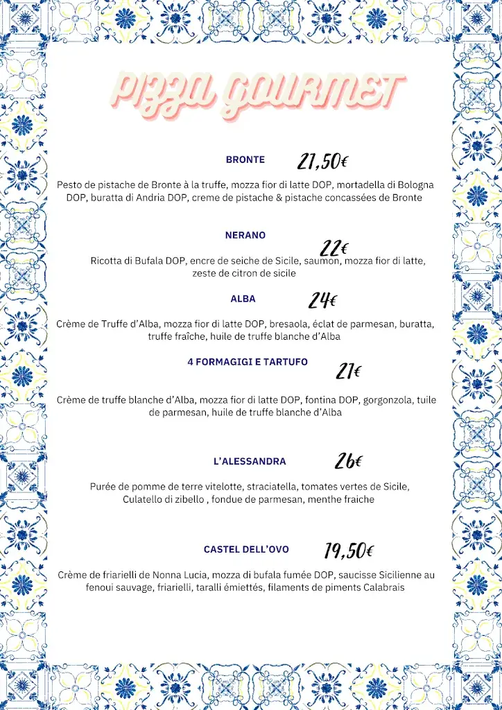 Menu_🥇🏆 NONNA - Ristorante & Pizzeria Napolitaine_Annemasse_image_4