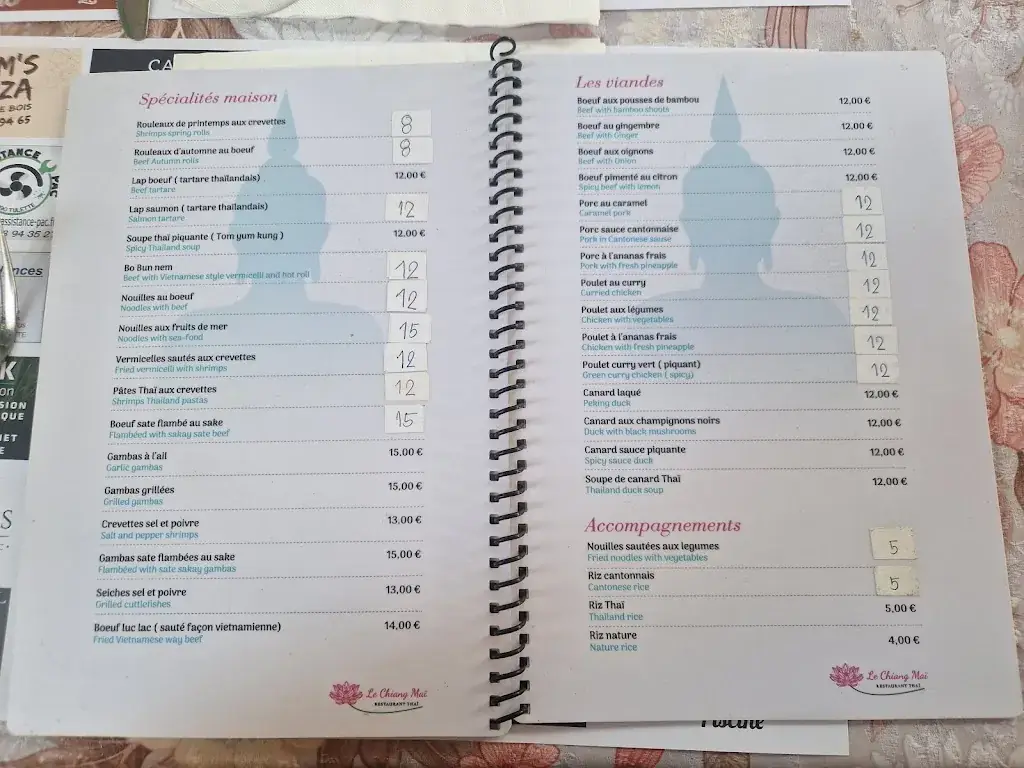 Menu_Restaurant le Chiang maï_Tulette_image_1