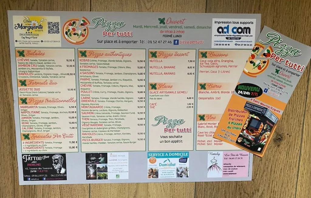 Menu_PIZZA PER TUTTI_Tulette_image_1