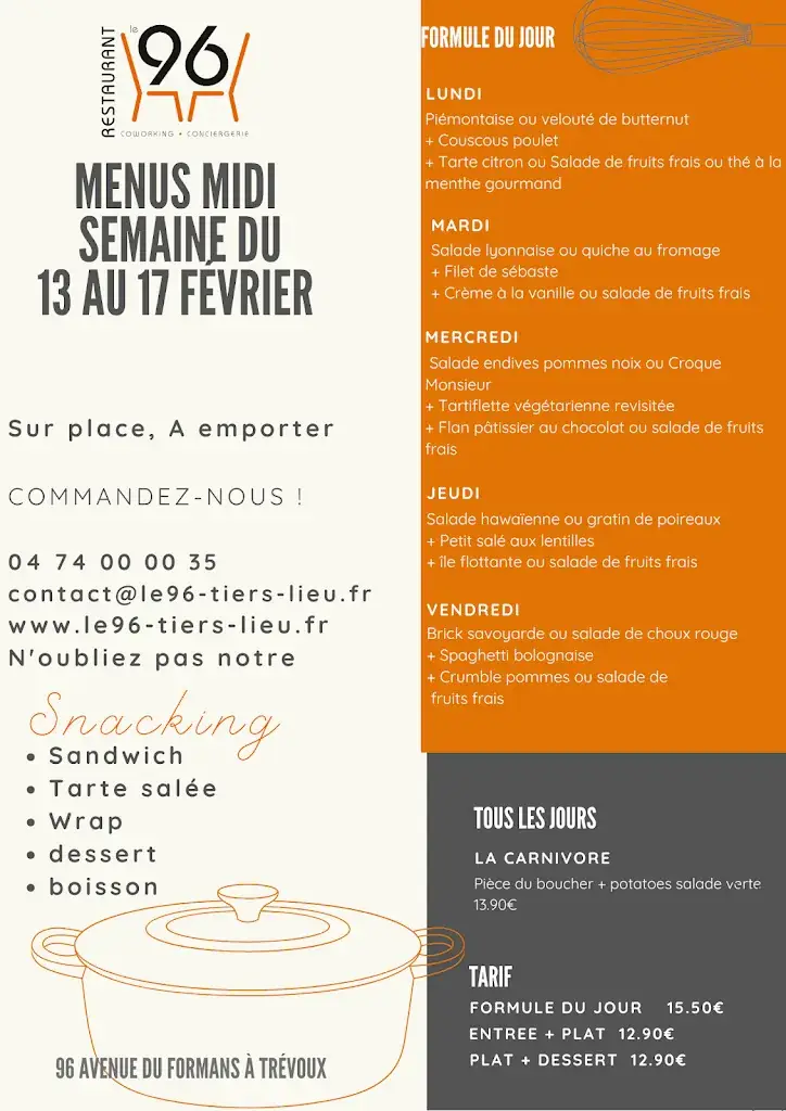 Menu_Le 96 Tiers-lieu_Trévoux_image_1